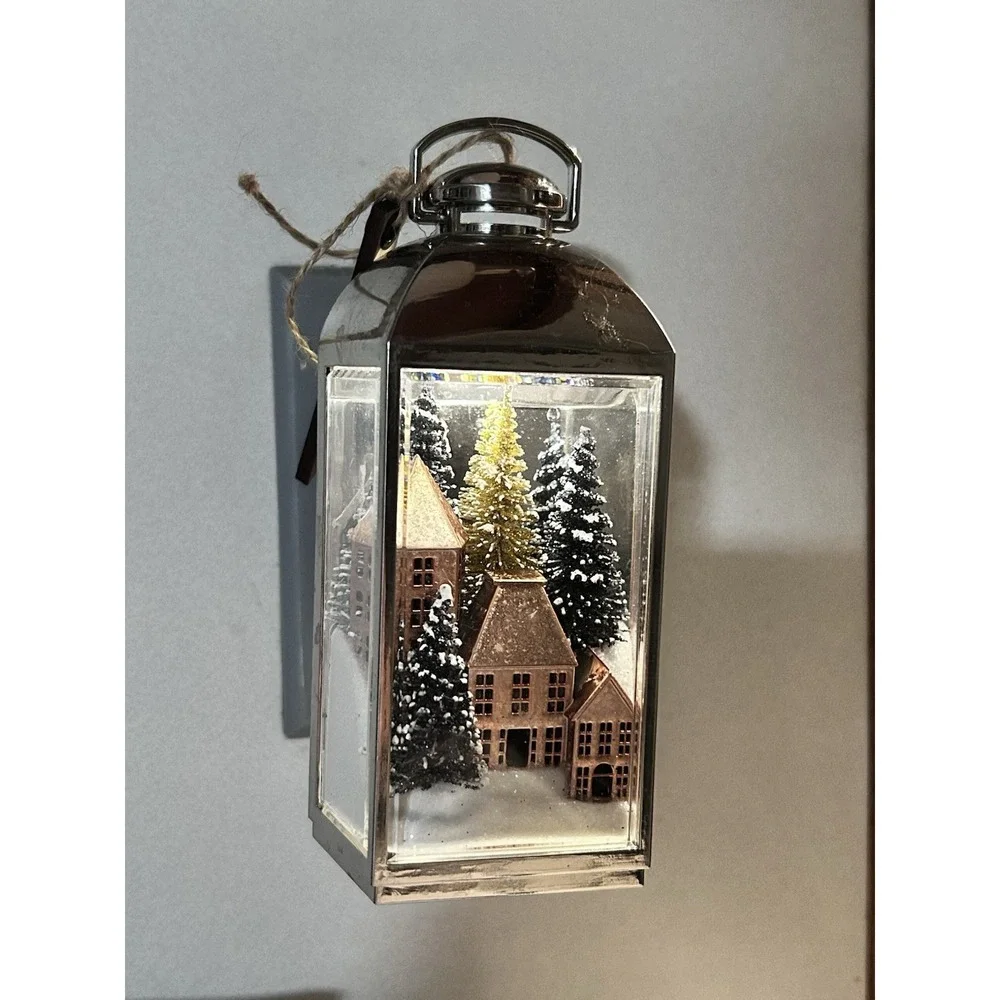 Bath & Body Works CHRISTMAS VILLAGE Wallflower Scent Diffuser Plug In LIGHTS-UP